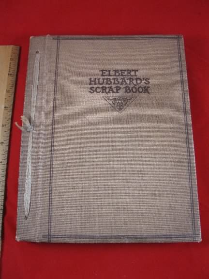 Elbert Hubbards 1923 scrapbook