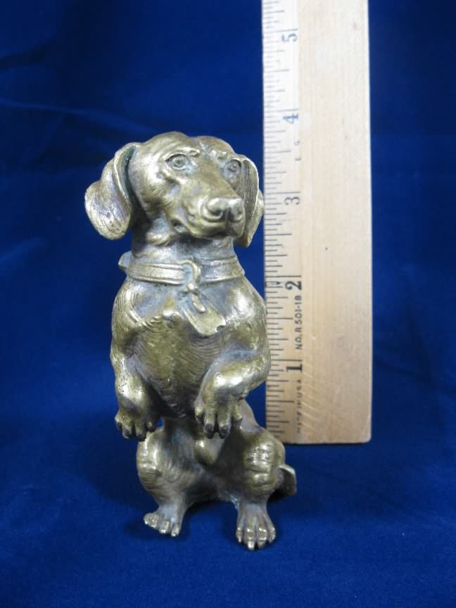 bronze dog miniature