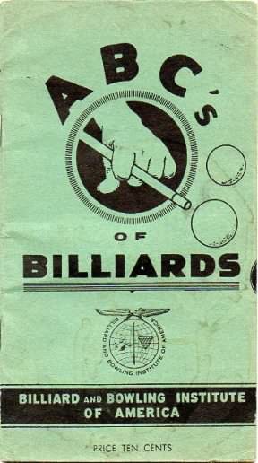 Booklet ABC's of Billiards