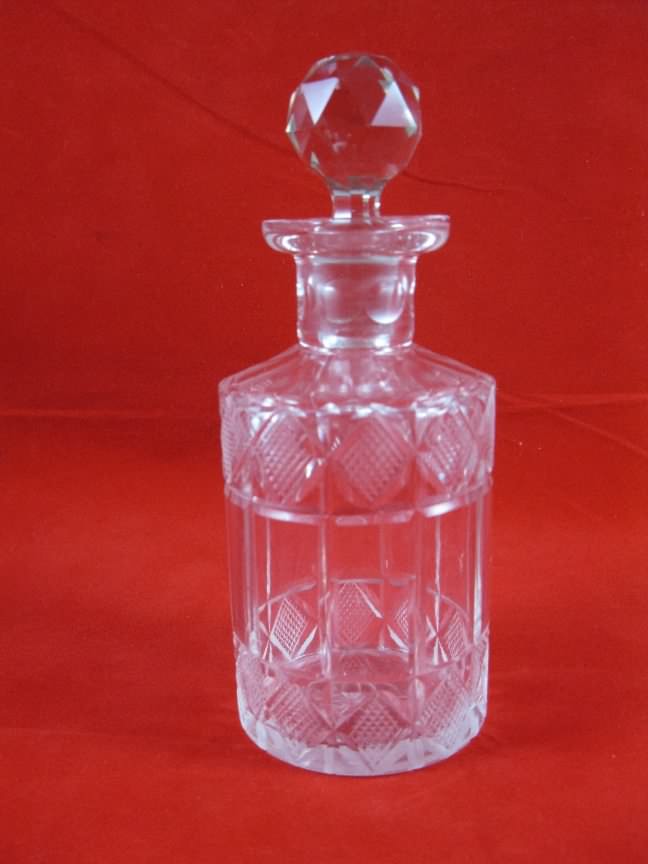 cut glass scent (perfume) bottle