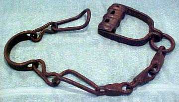 Slave leg irons - shakles