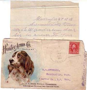 l c smith envelope 1912
