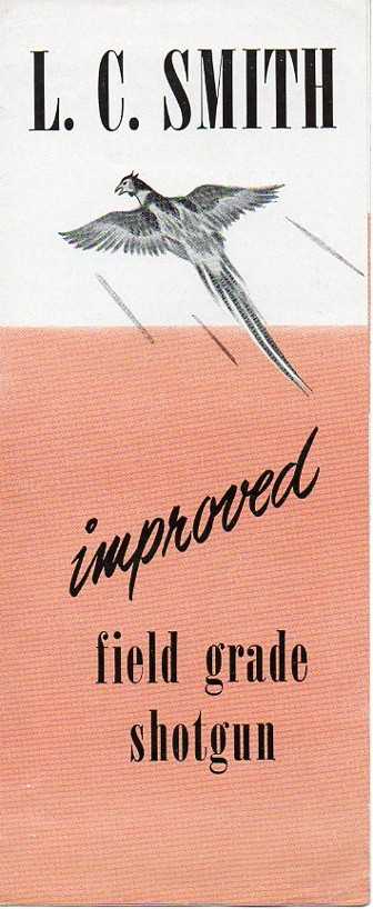 LC Smith Brochure "Improved Field Grade"