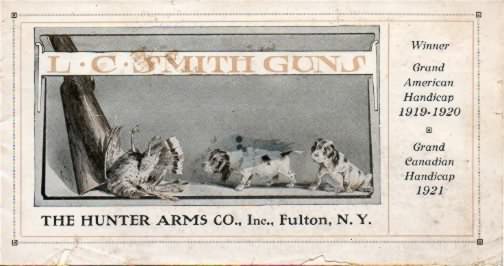 L C Smith 1923 gun catalog