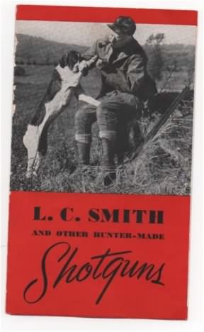 1939 shotgun brochure