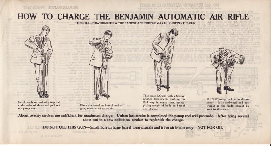 Benjamin Air Rifle Instructions