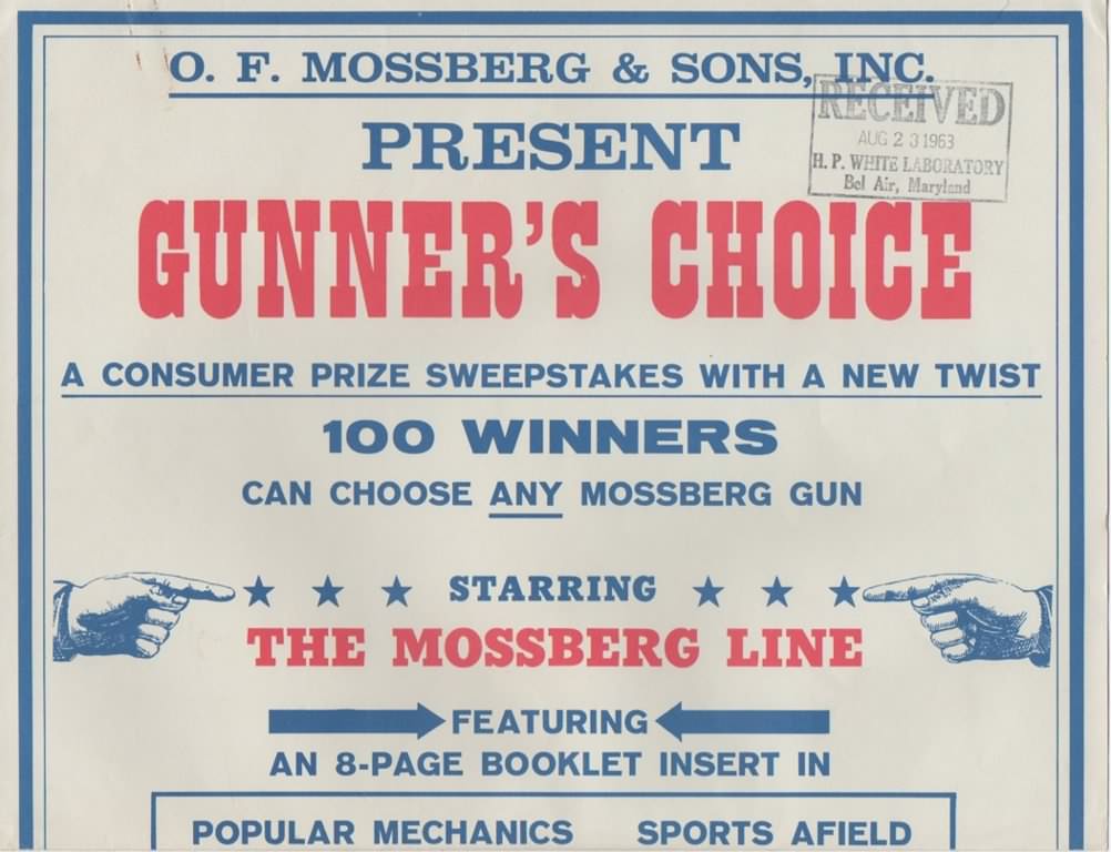 mossberg poster 1963