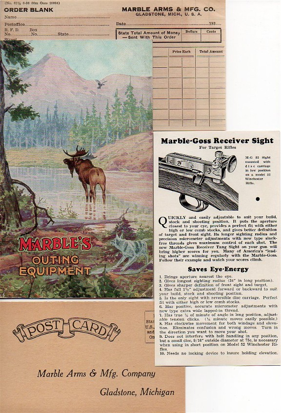 Marbles 1936-37 catalog