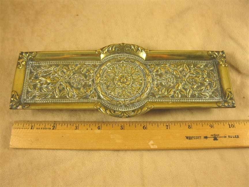 brass pen tray