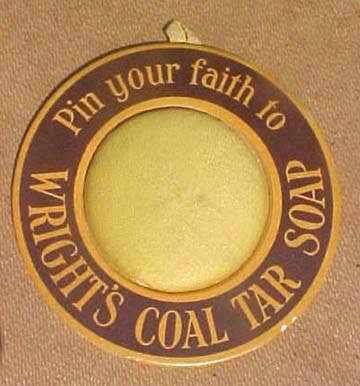 A 22025 Wrights Coal Tar Advertising pin cushion