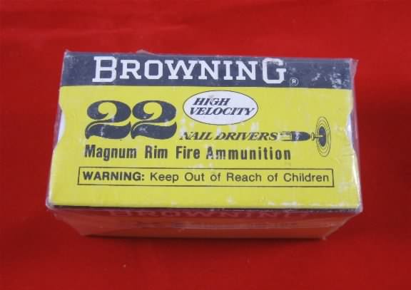 Browning 22 magnum ammunition