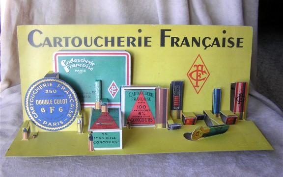 Cartoucheie Francaise diecut display