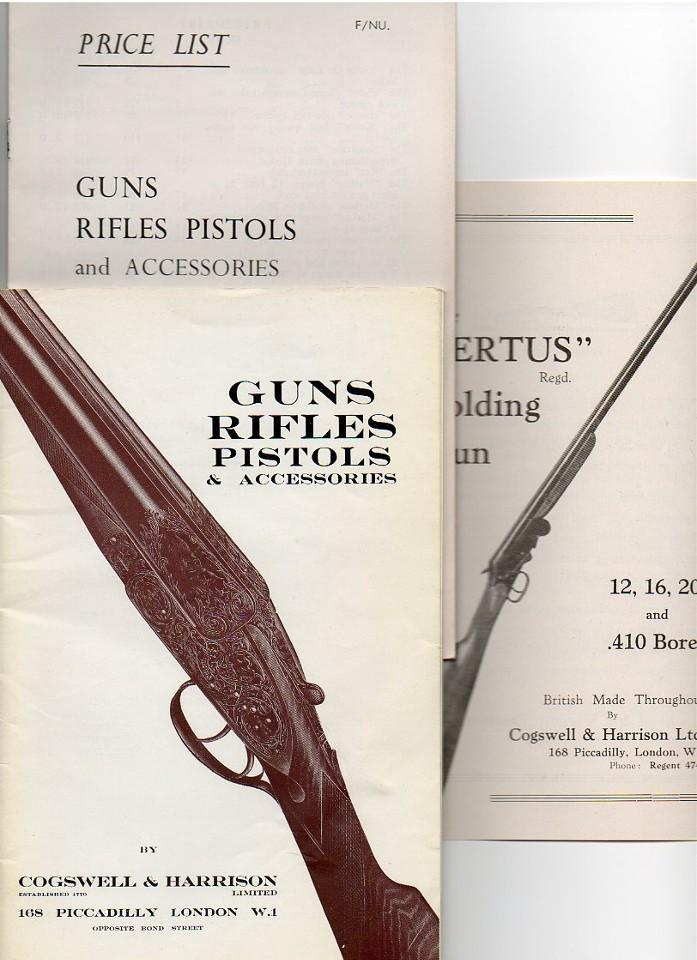 Cogswell & Harrison 1950's gun catalog