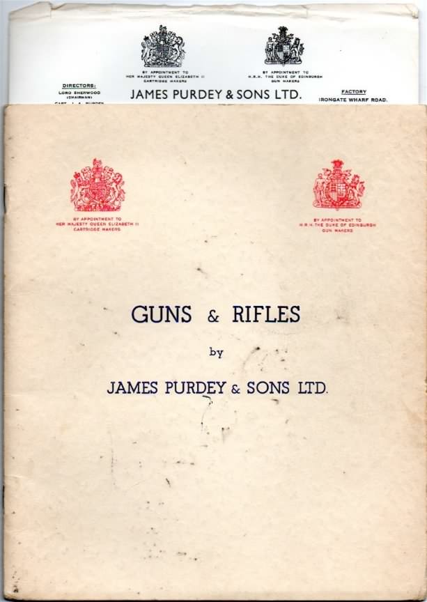 purdey gun catalog