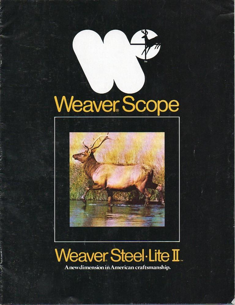 Weaver 1979 guns sight catalog