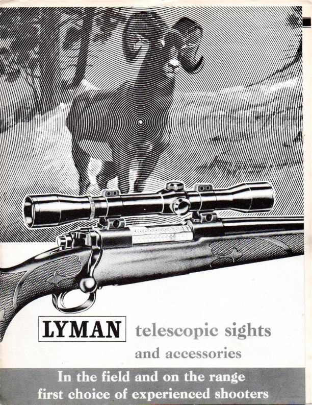 Lyman telescopic sights catalog