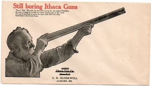 Ithaca Gun envelope cover