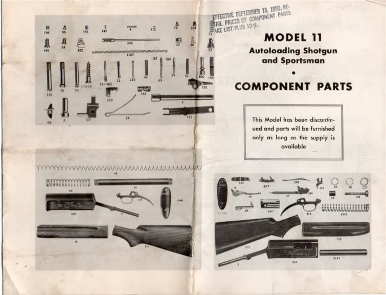 remington price list model 11