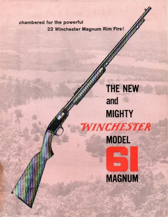 Winchester model 61 brochure